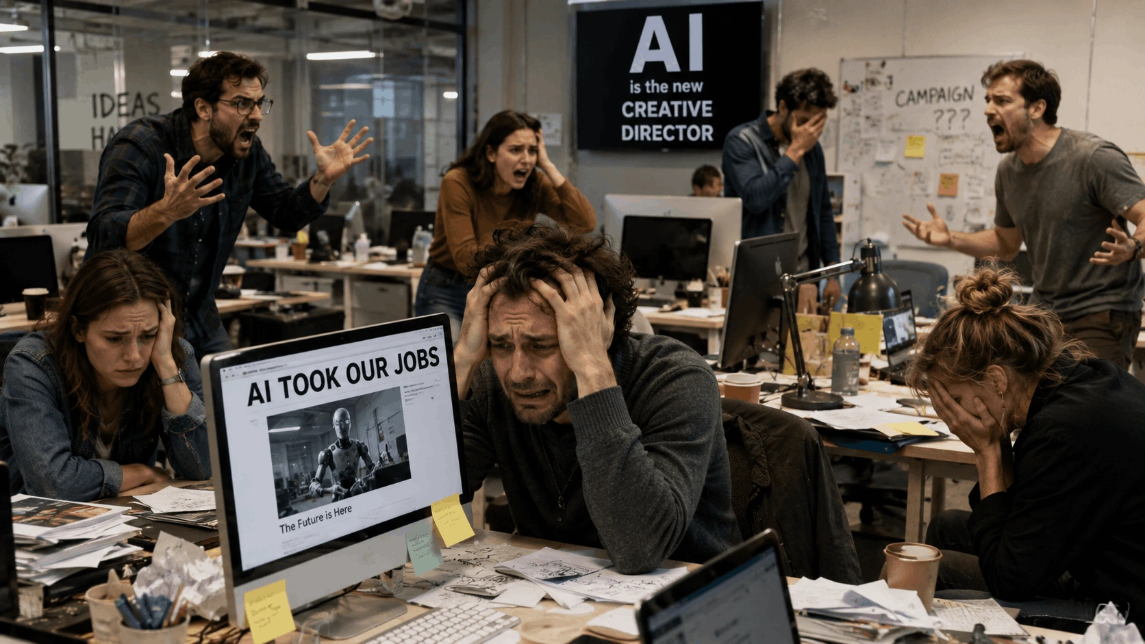 AI Neden Bugünlerde Bir Reklam Ajansının Yerini Alamaz?